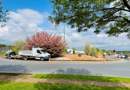 RÉAMÉNAGEMENT D’UN ROND POINT